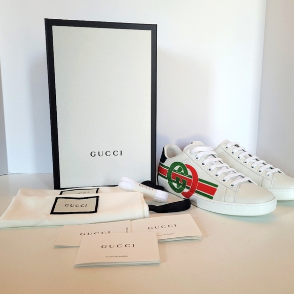NIB Gucci Interlocking G Sneakers - Picture 2 of 10